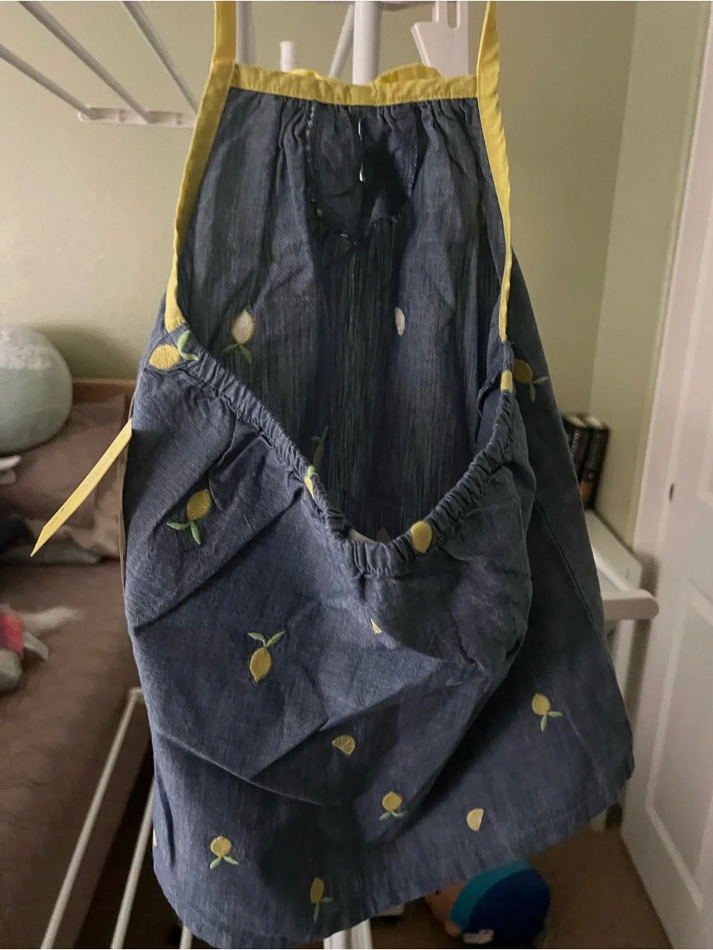 Gymboree Lemon Embroidered Halter Top